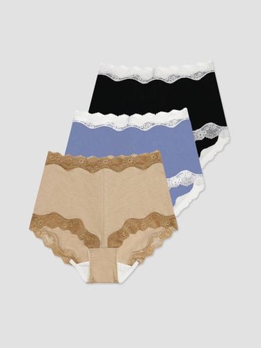 Cotton Candy High-Waist panties 3 Color Set OHA4LP - OHANA - Modalova