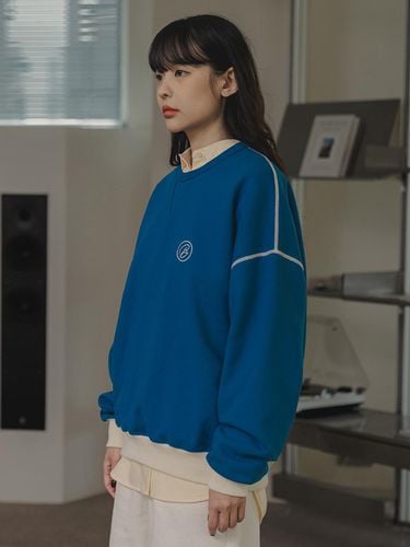 Essential sweatshirt BK5981_Blue - BAKKEN - Modalova