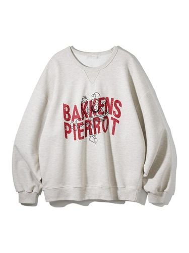 Pierrot Vintage Sweat Shirt BK5985_light br - BAKKEN - Modalova