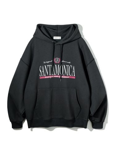 Santa Monica Hoodie BK6984_Charcoal - BAKKEN - Modalova