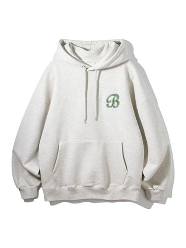 B Symbol Applique Hoodie BK6989 - BAKKEN - Modalova