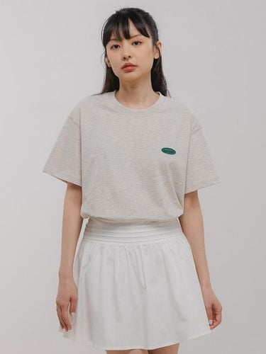 Minimal logo Short-Sleeved T-Shirt BK3981 l - BAKKEN - Modalova