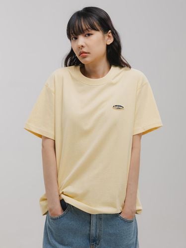 Minimal logo Short-sleeved T-shirt BK3981_Y - BAKKEN - Modalova