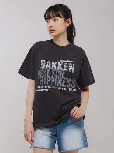 Barken Mixed - color Typography Short-Sleeved T-Sh - BAKKEN - Modalova