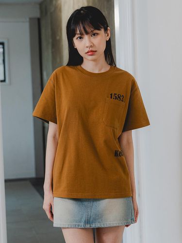 Pocket Short-Sleeved T-Shirt BK3991_Mu - BAKKEN - Modalova