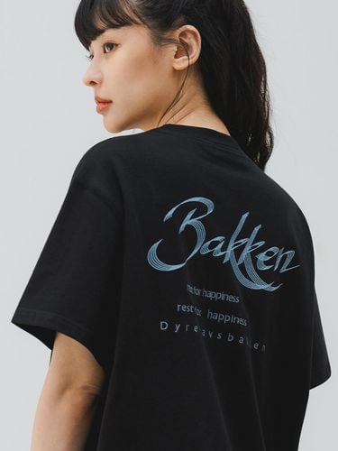 Logo artwork Short-Sleeved T-Shirt BK3982_B - BAKKEN - Modalova