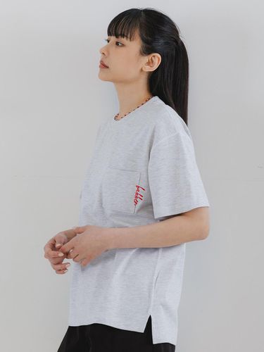 Pocket logo Short-sleeved T-shirt BK3976_Me - BAKKEN - Modalova