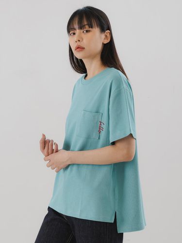 Pocket logo Short-sleeved T-shirt BK3976_Ni - BAKKEN - Modalova