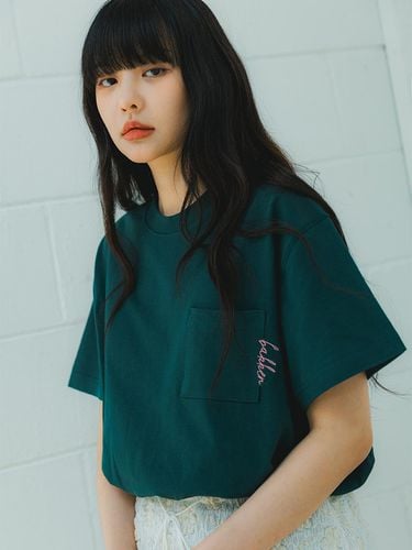 Pocket logo Short-Sleeved T-Shirt BK3976_Gr - BAKKEN - Modalova