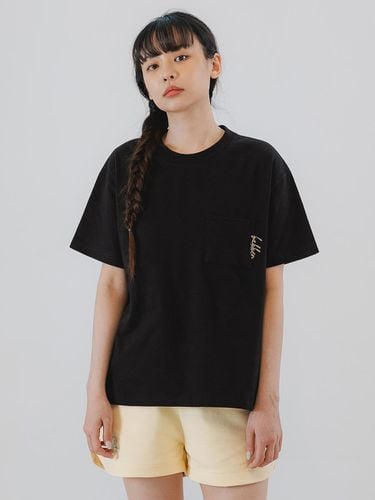 Pocket logo Short-Sleeved T-Shirt BK3976_Bl - BAKKEN - Modalova