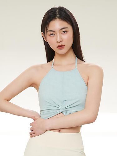 Bello crop top blue Blue - PARSLEY - Modalova