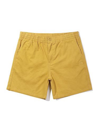 Barken stretch chino shorts BK8911_mustard - BAKKEN - Modalova