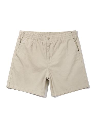 Barken stretch chino shorts BK8911_beige - BAKKEN - Modalova