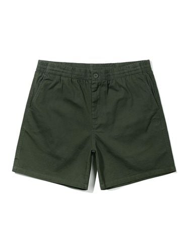 Stretch Chino Shorts BK8911_Khaki - BAKKEN - Modalova