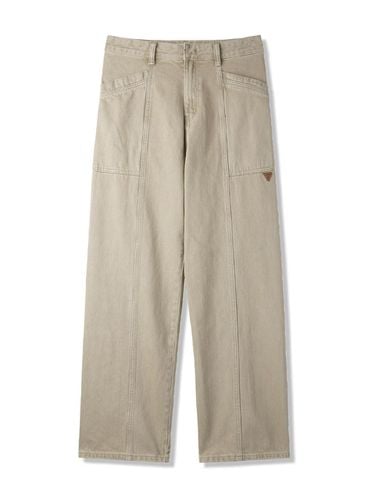 Barken Pigment Straight Puttig Pants BK8924_Beige - BAKKEN - Modalova