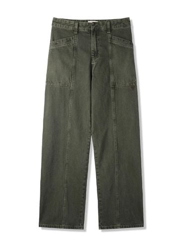 Pigment Straight Puttig Pants BK8924_Khaki - BAKKEN - Modalova