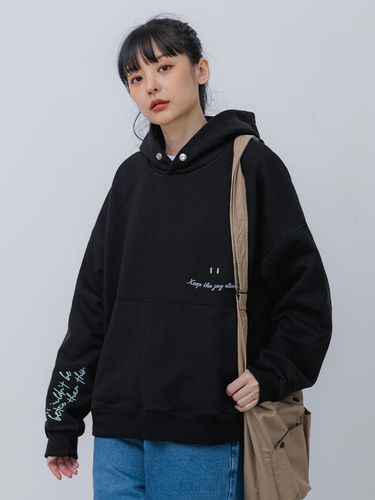 Bakken Smile Hoodie BK6794_Black - BAKKEN - Modalova