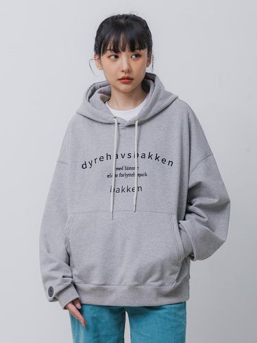 Pocket stitch Hoodie BK6795_Melange Gray - BAKKEN - Modalova