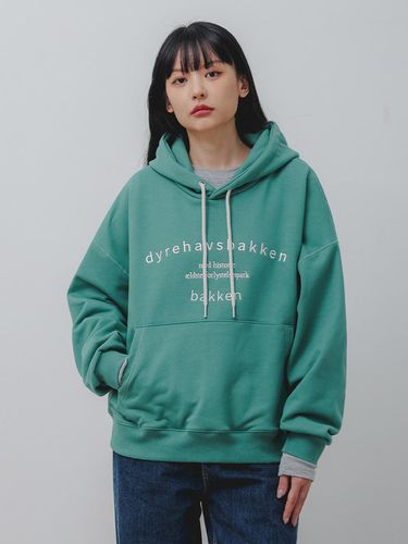 Pocket stitch Hoodie BK6795_Green - BAKKEN - Modalova