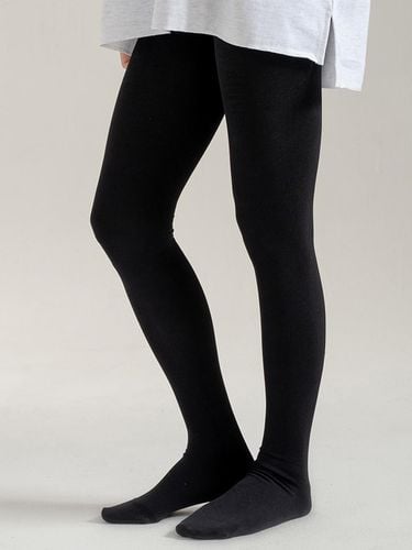 Microfiber Fleece-Lined Tights No-Fleece/Induced L - DOSSY - Modalova