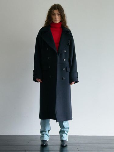 Hailey Coat, Navy - THINK PLANT - Modalova