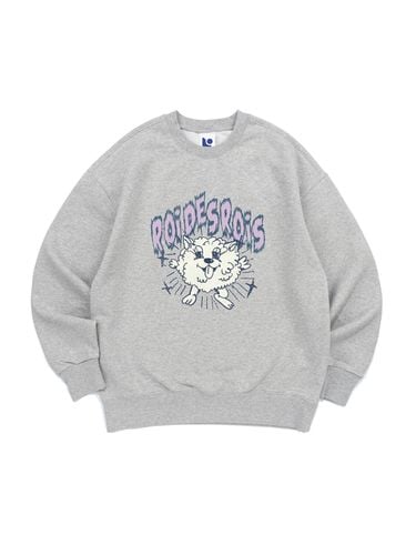 Puppy line printed sweatshirt (Melange) - ROIDESROIS - Modalova