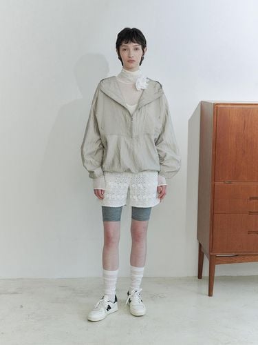 ANORAK PULLOVER (SAND GREY) - GREYYANG - Modalova