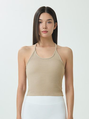 Ally Cropped Top Beige Beige - PARSLEY - Modalova