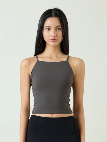 Noah Square Cropped Top Shadow Charcoal Shadow Cha - PARSLEY - Modalova