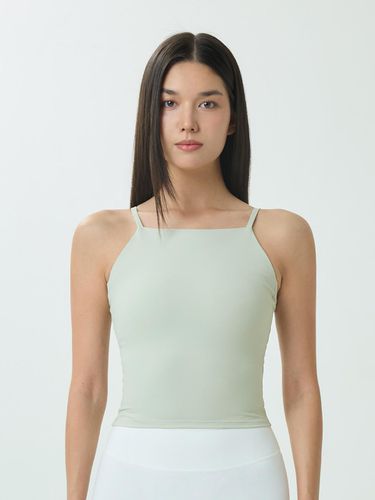 Noah Square Cropped Top Sage Gray Sage Gray - PARSLEY - Modalova