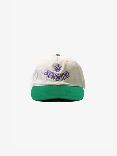 Two Tone Logo Ball Cap Green - GoldenSunshine - Modalova