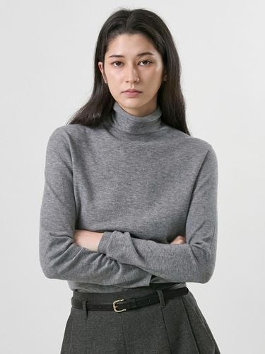 R24LRBU013] SIA Basic Turtleneck Knitwear - racoco - Modalova