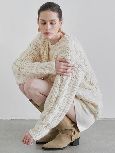 Multi-cable knitwear - MOONT - Modalova