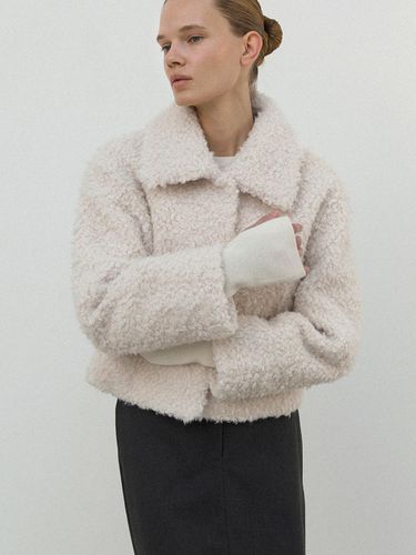 LOIRE SHEARING CROP JACKET (JK - 2983) - Atelier Nain - Modalova