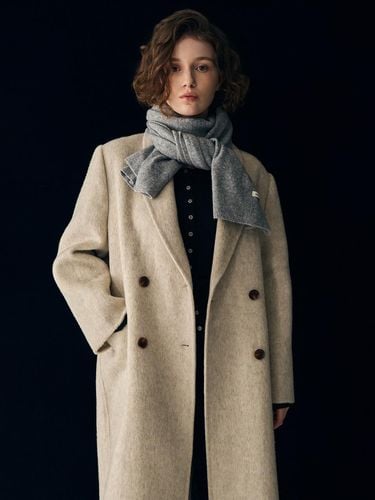 New Classic Wool Handmade Long Coat [OATMEAL] / WB - GENERAL IDEA - Modalova