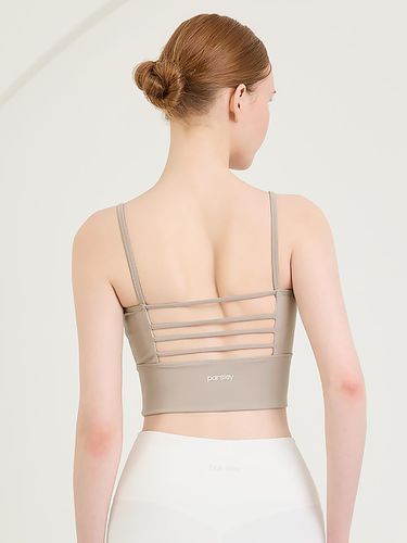 Sio crop top Fog Beige - PARSLEY - Modalova