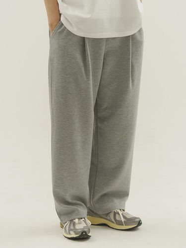 One chin wide sweatpants (Gray) - CAMELWORK - Modalova