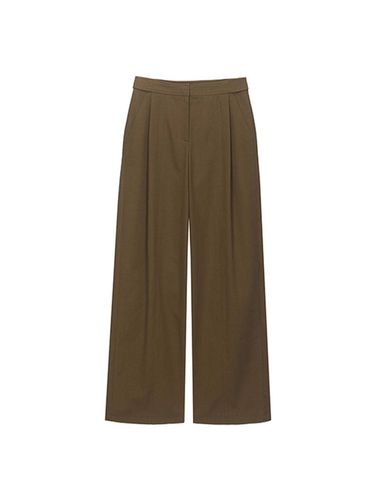 Cotton Wide Tuck Pants VW4WL353_2color - RAIVE - Modalova