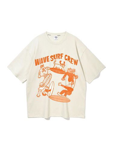 PINK] ALBIN CLO WAVE SUFR CLUB Oversized Fit Shor - alvinclo - Modalova