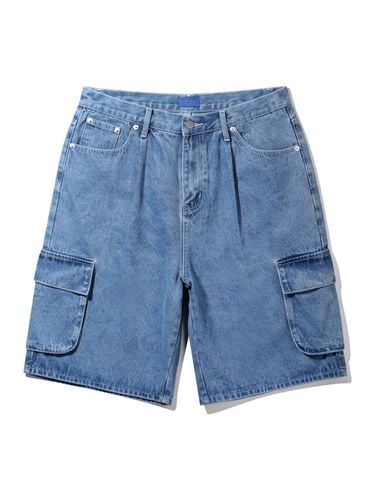 DE LUXE] Alvin Clo Bermuda Workwear Cargo Denim H - alvinclo - Modalova