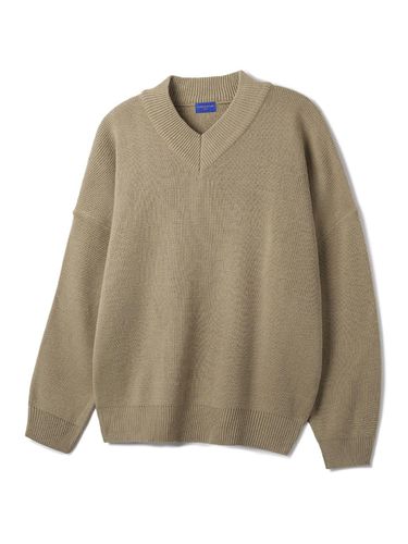 DE LUXE] Alvin Claw Double Neck Knitwear DLX1511 - alvinclo - Modalova