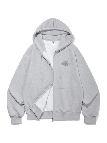 Alvin Claw Cherries Oversized Fit Hooded Zip-Up AZ - alvinclo - Modalova