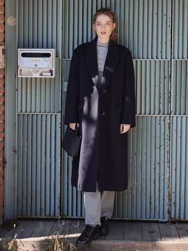 OVERFIT HANDMADE TRENCH COAT - BLACK - LE STUDIO - Modalova