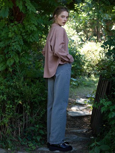 NATURAL BASIC SHIRT - PEACH - LE STUDIO - Modalova