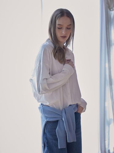 NATURAL BASIC SHIRT - WHITE - LE STUDIO - Modalova