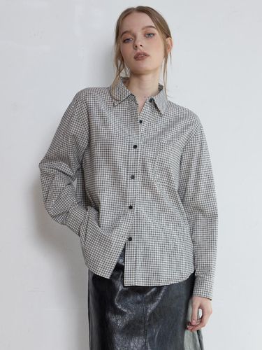 MINI CHECK SHIRT - BLACK - LE STUDIO - Modalova