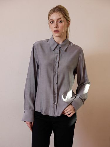 TIESET SIMPLE BLOUSE - GREY - LE STUDIO - Modalova