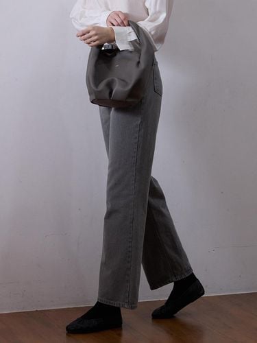 SEMI BOYFIT DENIM PANTS - GREY - LE STUDIO - Modalova