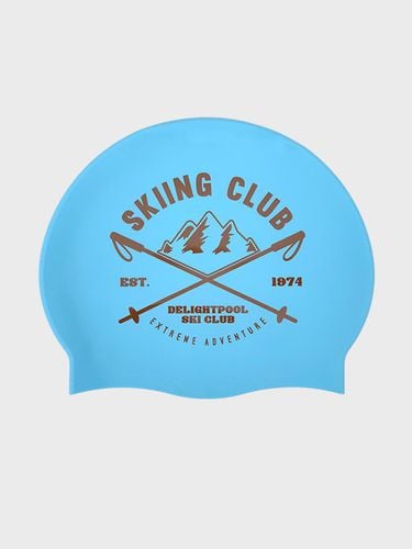 Skiing Club swim cap - Blue - DELIGHTPOOL - Modalova