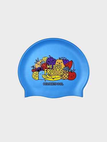 We Love Fruits Swim Cap - Blue - DELIGHTPOOL - Modalova